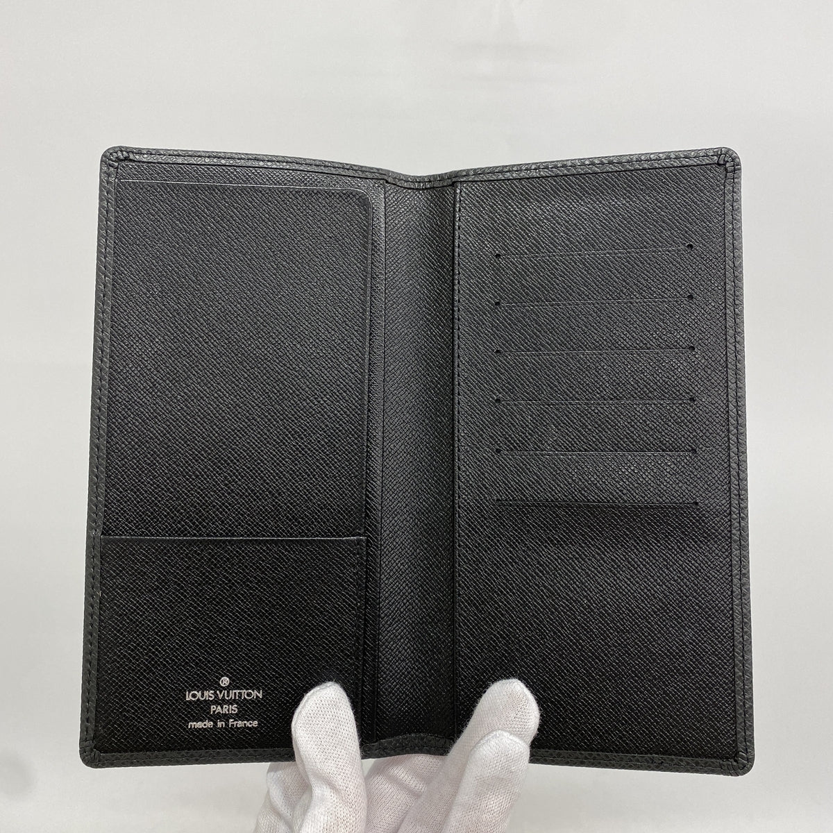 【6hc1530-k】ルイヴィトン 長札入れ タイガ ポルトバルールカルトクレディ M30392 アルドワーズ【中古】メンズ