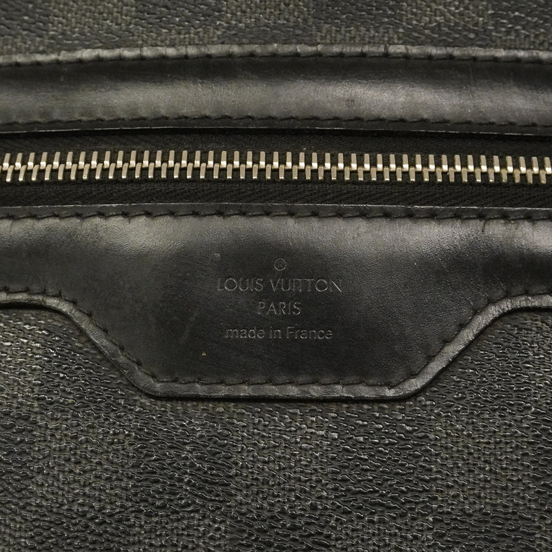 【6hc1538-k】ルイヴィトン ショルダーバッグ ダミエ・グラフィット ダニエルMM N58029 ブラック グレー【中古】メンズ