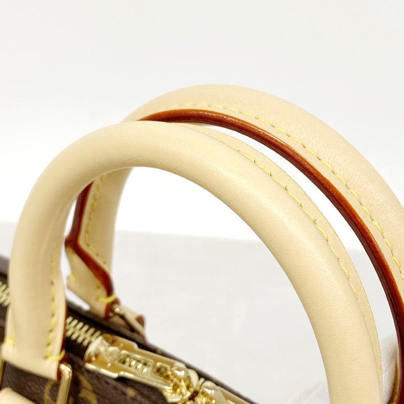 【6hc1548-h】ルイヴィトン ハンドバッグ モノグラム スピーディバンドリエール25 M46977 ブラウン 2wayバッグ【中古】レディース