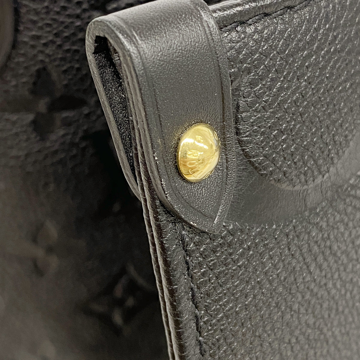 【6hc1549-h】ルイヴィトン トートバッグ モノグラム・アンプラント オンザゴーMM M45595 ノワール 2wayバッグ【中古】レディース
