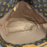 【6hc1551-h】ルイヴィトン トートバッグ モノグラム サックショッピング M51109 ブラウン【中古】レディース