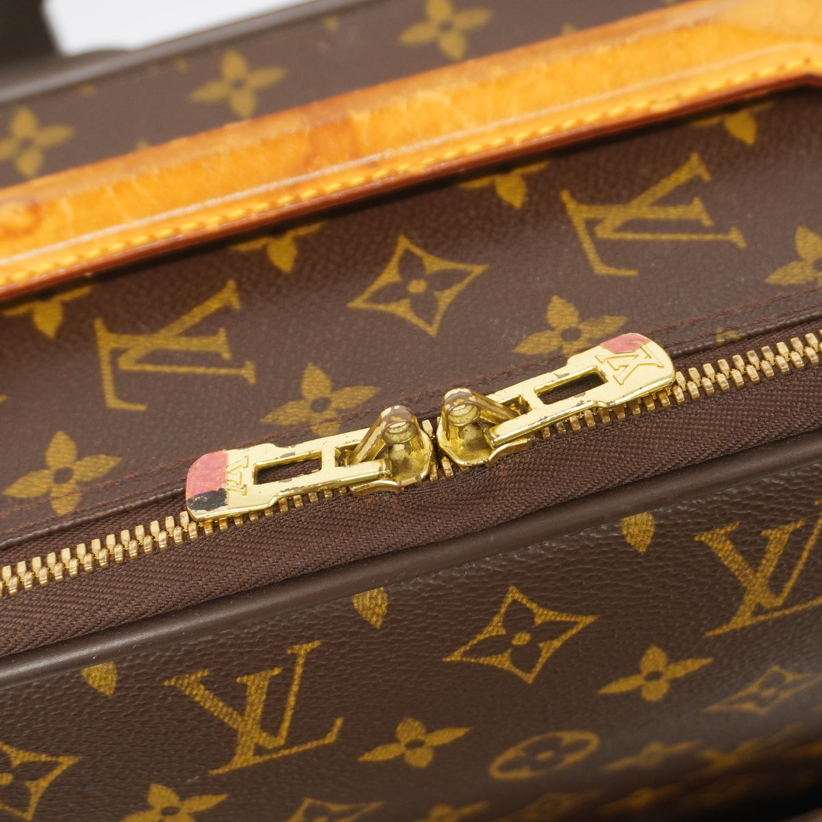 【6hc1572】ルイヴィトン キャリーバッグ モノグラム ぺガス45 M23293 ブラウン【中古】メンズ レディース ユニセックス