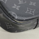 【6hc1579-k】ルイヴィトン ボディバッグ モノグラム・エクリプス バムバッグ M42906 ブラック【中古】メンズ