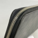 【6hc1581-k】ルイヴィトン 長財布 ダミエ・グラフィット ジッピーオーガナイザーNM N60111 ブラック グレー【中古】メンズ