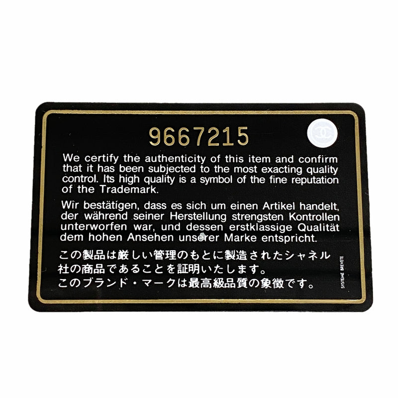 【6hc1609-k】シャネル ショルダーバッグ チェーンショルダー パンチング レザー アイボリー シルバー金具【中古】レディース
