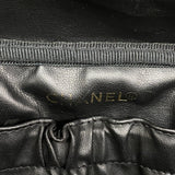 【6hc1611-k】シャネル バニティバッグ ビコローレ レザー ブラック ゴールド金具【中古】レディース
