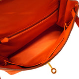 【6hc1616】エルメス ハンドバッグ ケリー32 スイフト オレンジ ゴールド金具 □A刻印 2wayバッグ【中古】レディース