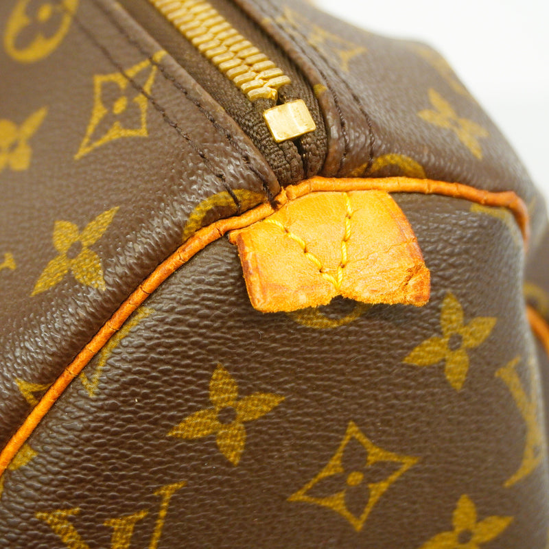 【6hc1630】ルイヴィトン ボストンバッグ モノグラム キーポル45 M41428 ブラウン【中古】メンズ レディース ユニセックス
