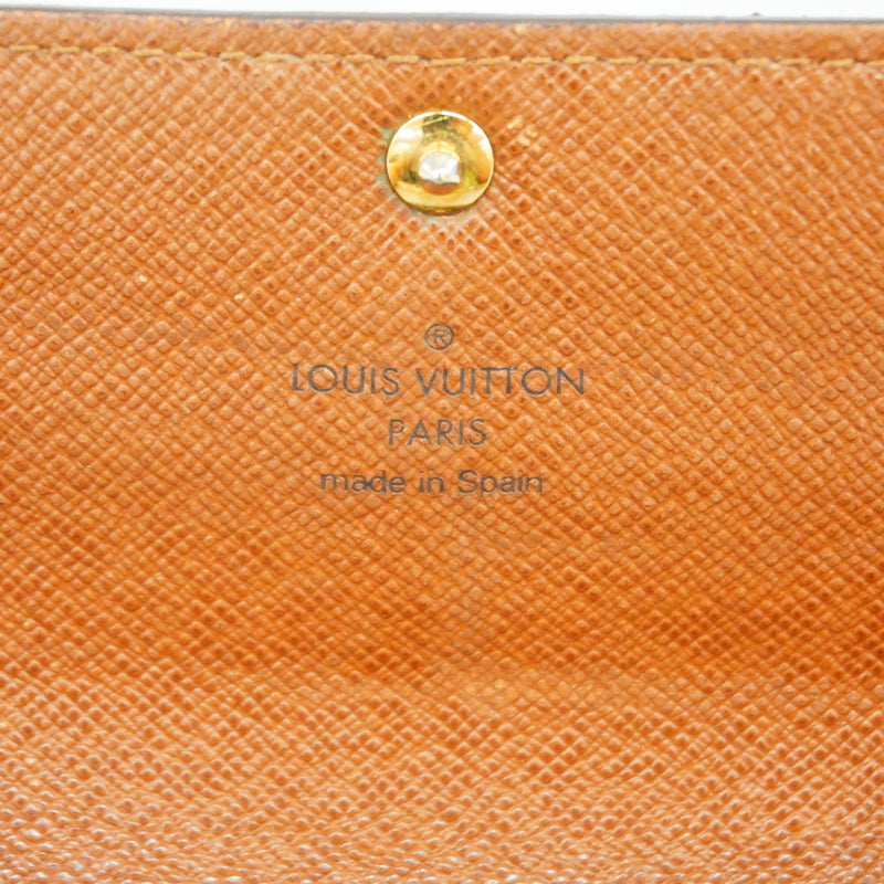 【6hc1639】ルイヴィトン 長財布 モノグラム ポルトフォイユサラ M61734 ブラウン【中古】レディース