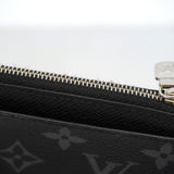 【6hc1643-k】ルイヴィトン コインケース タイガラマ コインカードホルダー M30271 ブラック【中古】メンズ