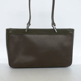 【6hc1646-k】グッチ ハンドバッグ ジャッキー 002 1132 ナイロン カーキ シルバー金具【中古】レディース