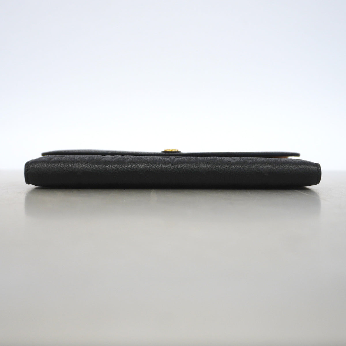 【6hc1663-k】ルイヴィトン 長財布 モノグラム・アンプラント ポルトフォイユエミリー M62369 ノワール【中古】レディース