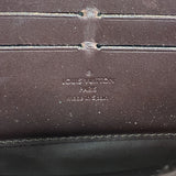 【6hc1674-k】ルイヴィトン 長財布 ヴェルニ ジッピーウォレット M93522 アマラント【中古】レディース