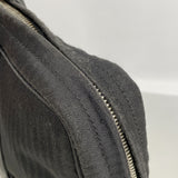 【6hc1677-k】エルメス ビジネスバッグ アカプリコオディナトゥール トワルシェブロン ブラック シルバー金具 2wayバック【中古】メンズ
