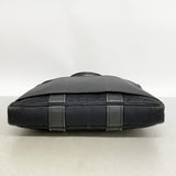 【6hc1677-k】エルメス ビジネスバッグ アカプリコオディナトゥール トワルシェブロン ブラック シルバー金具 2wayバック【中古】メンズ