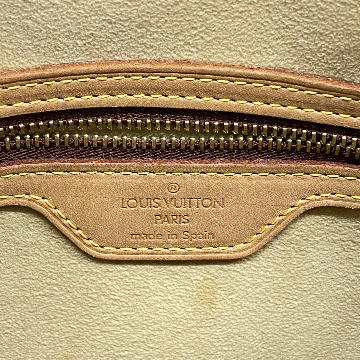 【6hc1720】ルイヴィトン ショルダーバッグ モノグラム ルーピングGM M51145 ブラウン【中古】レディース