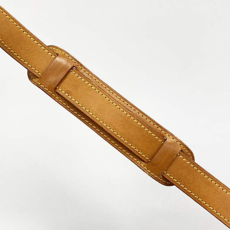 【6hc1738】ルイヴィトン ショルダーバッグ モノグラム ソミュール35 M42254 ブラウン【中古】レディース