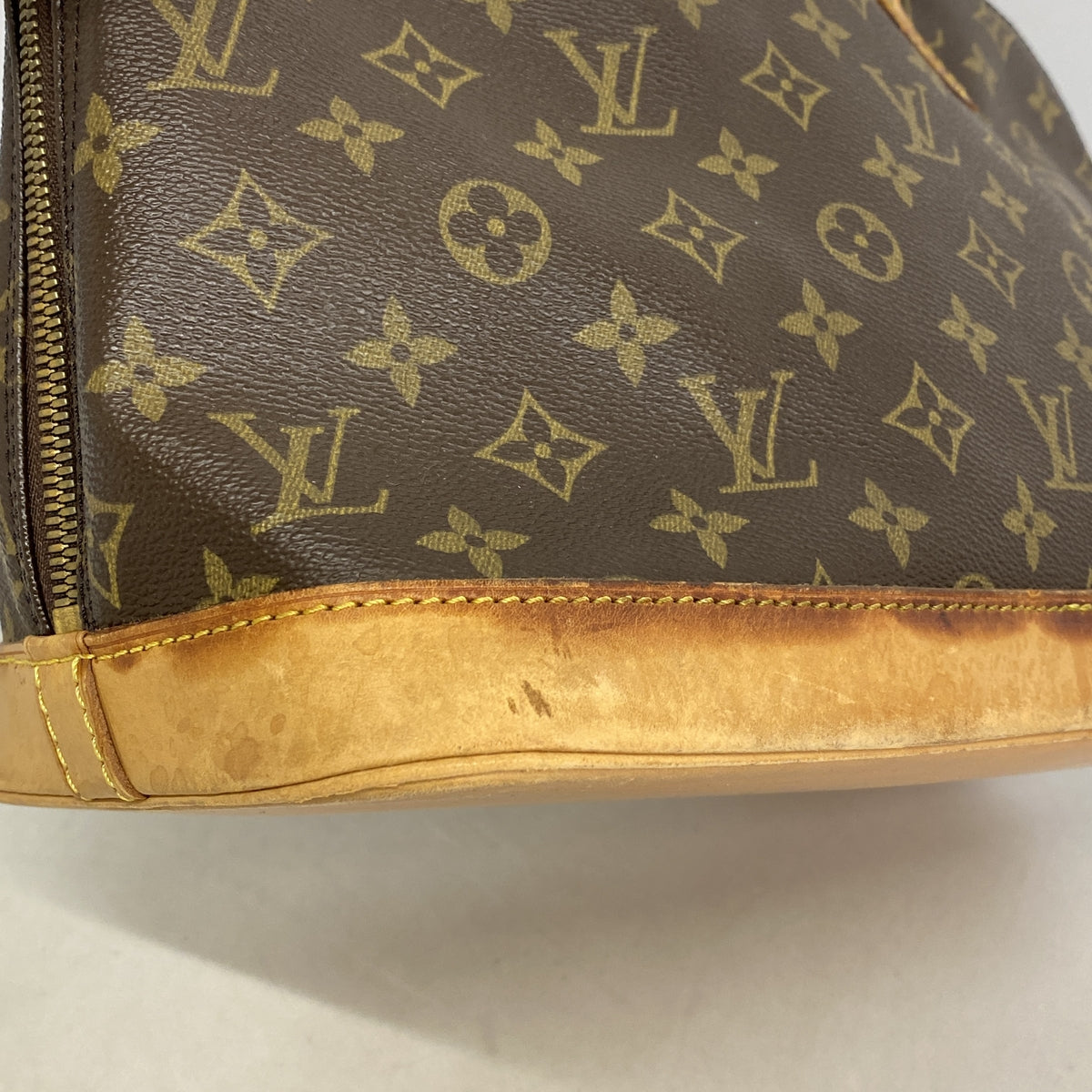 【6hc1740】ルイヴィトン ハンドバッグ モノグラム アルマ M51130 ブラウン【中古】レディース