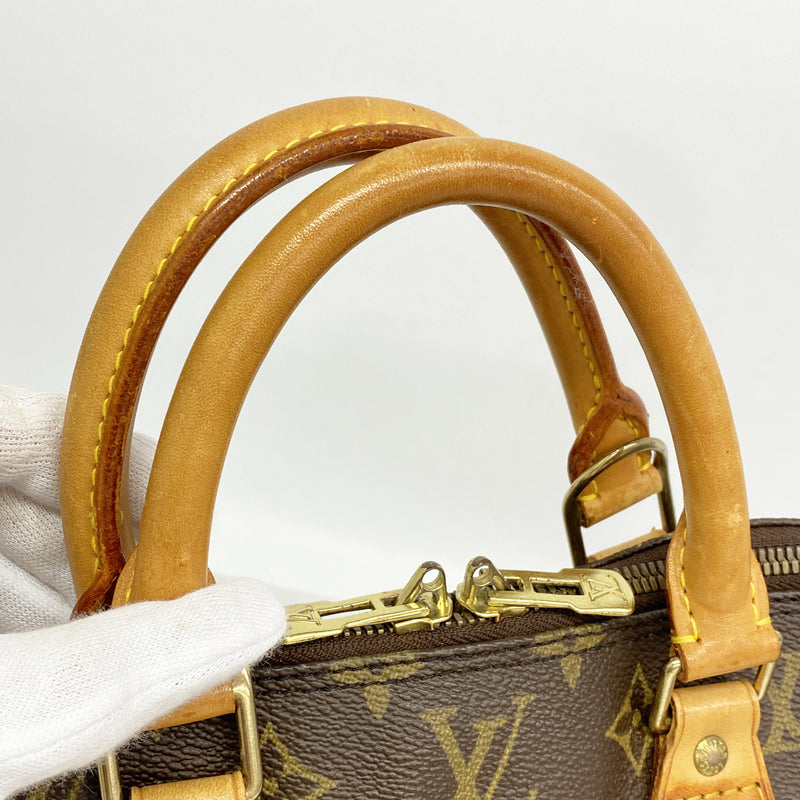 【6hc1740】ルイヴィトン ハンドバッグ モノグラム アルマ M51130 ブラウン【中古】レディース