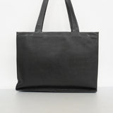 【6hc1747-k】シャネル トートバッグ キャビアスキン ブラック ゴールド金具【中古】レディース