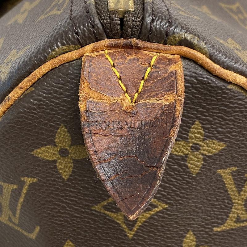 【6hc1758】ルイヴィトン ボストンバッグ モノグラム キーポル45 M41428 ブラウン【中古】メンズ レディース ユニセックス