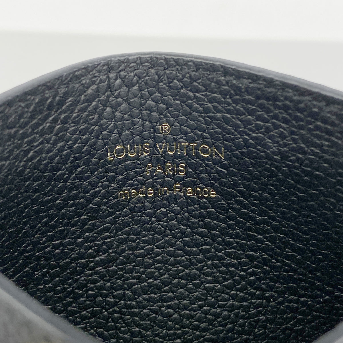【6hc1774-k】ルイヴィトン カードケース モノグラム・アンプラント ポルトカルトサーンプル M69171 ノワール【中古】レディース