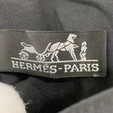 【6hc1778-k】エルメス コインケース エールラインパース ナイロン グレー シルバー金具【中古】メンズ レディース ユニセックス