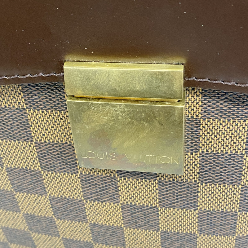 【6hc1787】ルイヴィトン ビジネスバッグ ダミエ アルトナPM N53315 エベヌ【中古】メンズ