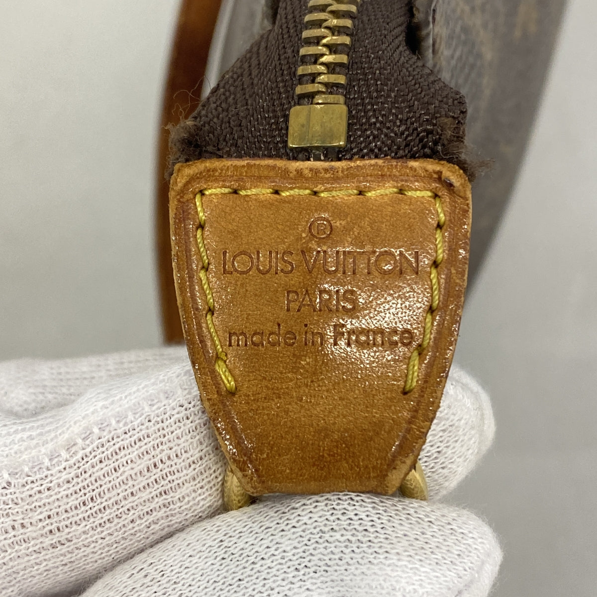 【6hc1788】ルイヴィトン ポーチ モノグラム ポシェットアクセソワール M51980 ブラウン【中古】レディース