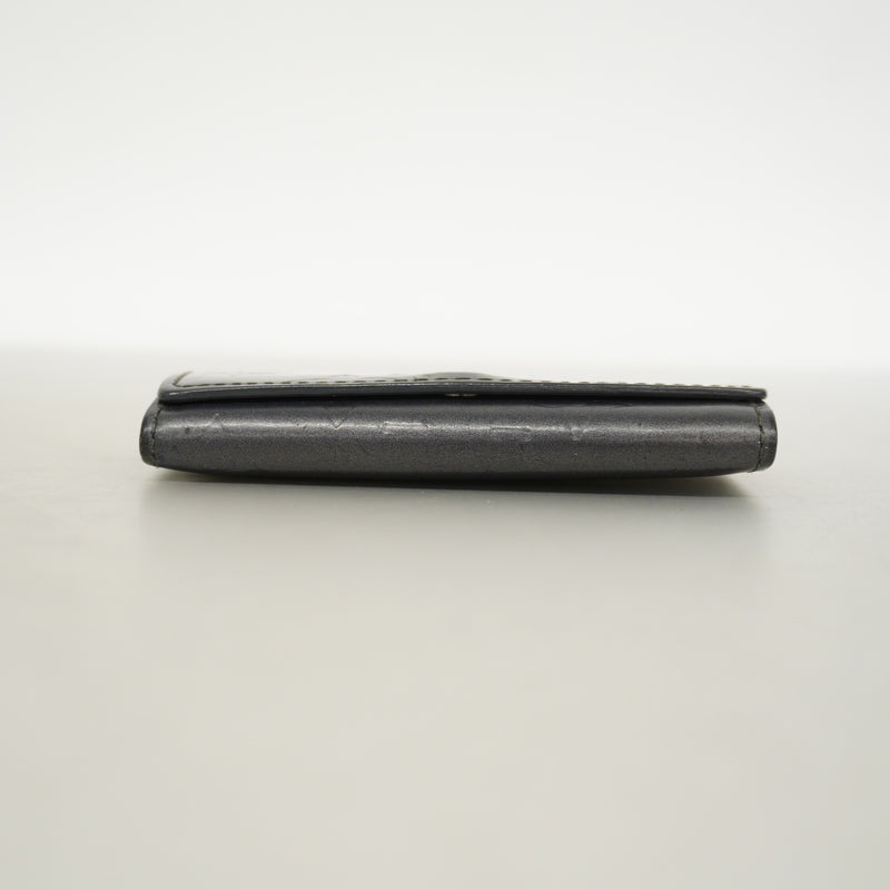 【6hc1797-k】ルイヴィトン キーケース モノグラム・マット ミュルティクレ4 M65162 ノワール【中古】メンズ レディース ユニセックス