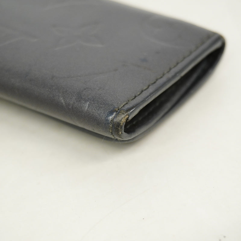 【6hc1797-k】ルイヴィトン キーケース モノグラム・マット ミュルティクレ4 M65162 ノワール【中古】メンズ レディース ユニセックス