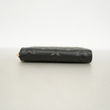 【6hc1798-k】ルイヴィトン コインケース モノグラム・アンプラント ジッピコインパース M28797 ノワール【中古】メンズ レディース ユニセックス