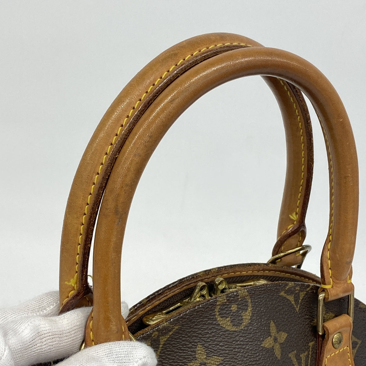 【6hc1805】ルイヴィトン ハンドバッグ モノグラム エリプスPM M51127 ブラウン【中古】レディース