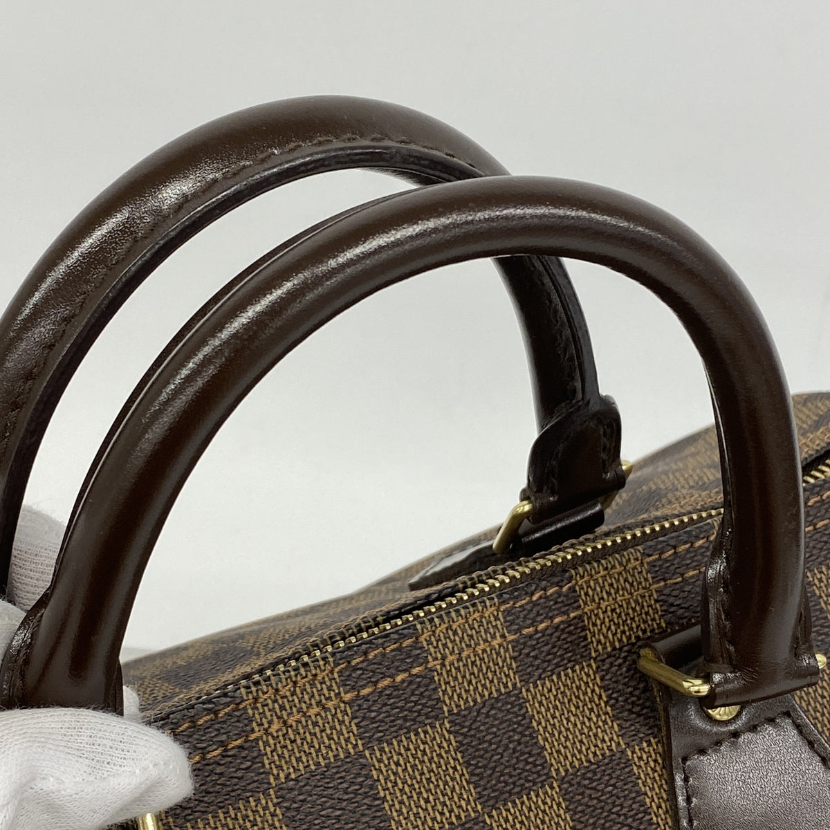 【6hc1806】ルイヴィトン ハンドバッグ ダミエ スピーディ30 N41364 エベヌ【中古】レディース