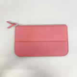 【6hc1812】エルメス 長財布 ドゴンGM エバーカラー ローズリップスティック シルバー金具 C刻印【中古】レディース
