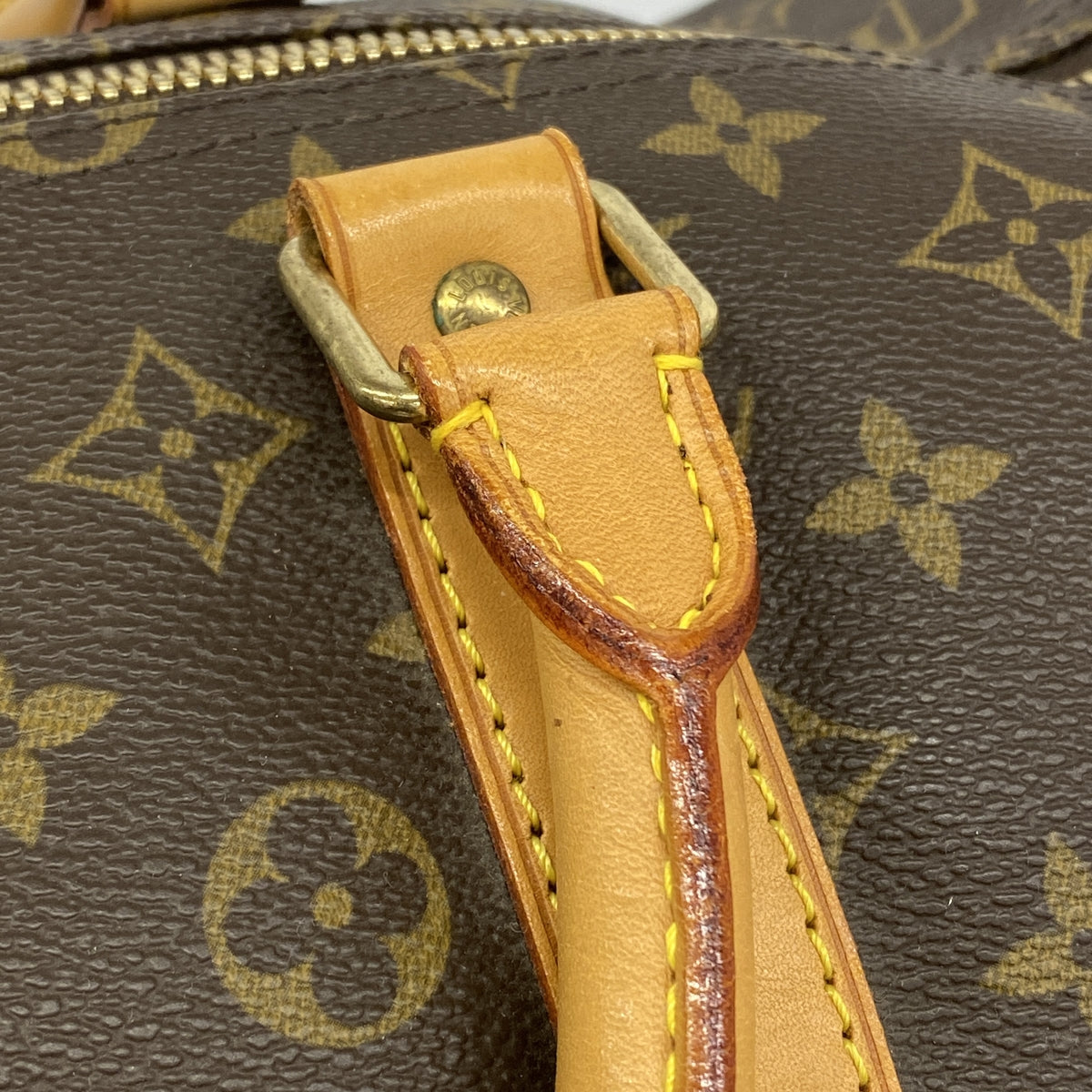 【6hc1814】ルイヴィトン ボストンバッグ モノグラム キーポル55 M41424 ブラウン【中古】メンズ レディース ユニセックス