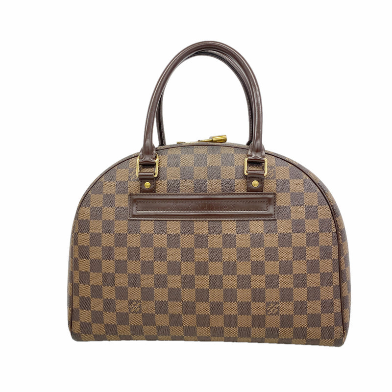 【6hc1819】ルイヴィトン ハンドバッグ ダミエ ノリータ N41455 エベヌ【中古】レディース