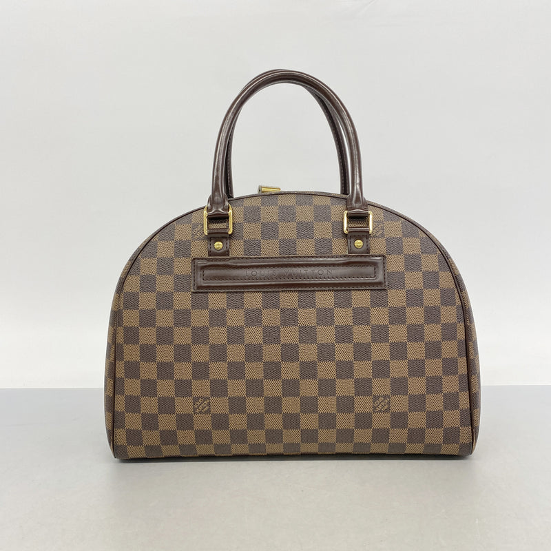 【6hc1819】ルイヴィトン ハンドバッグ ダミエ ノリータ N41455 エベヌ【中古】レディース