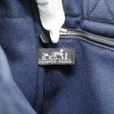 【6hc1822-k】エルメス トートバッグ フールトゥPM キャンバス ブラック シルバー金具【中古】レディース