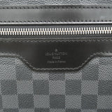 【6hc1823-k】ルイヴィトン ショルダーバッグ ダミエ・グラフィット ディストリクトGM N41271 ブラック グレー【中古】メンズ
