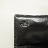 【6hc1862】フェンディ 長財布 ズッキーノ ナイロンキャンバス ブラック シルバー金具【中古】レディース