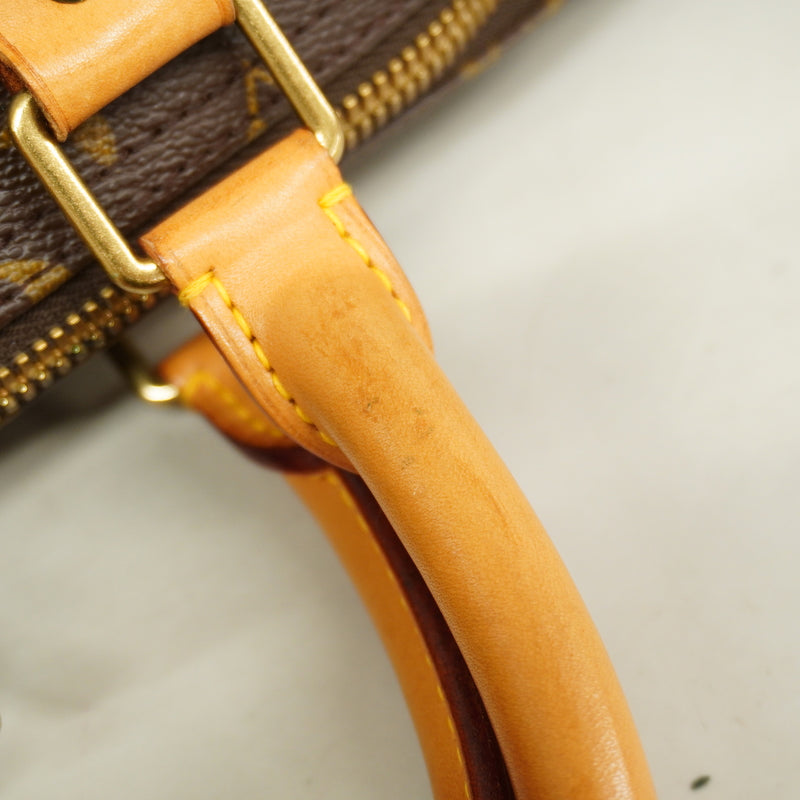 【6hc1870】ルイヴィトン ボストンバッグ モノグラム キーポル55 M41424 ブラウン【中古】メンズ レディース ユニセックス