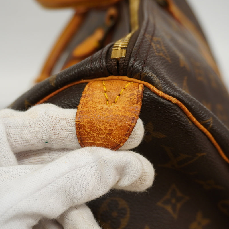 【6hc1886】ルイヴィトン ボストンバッグ モノグラム キーポル45 M41428 ブラウン【中古】メンズ レディース ユニセックス