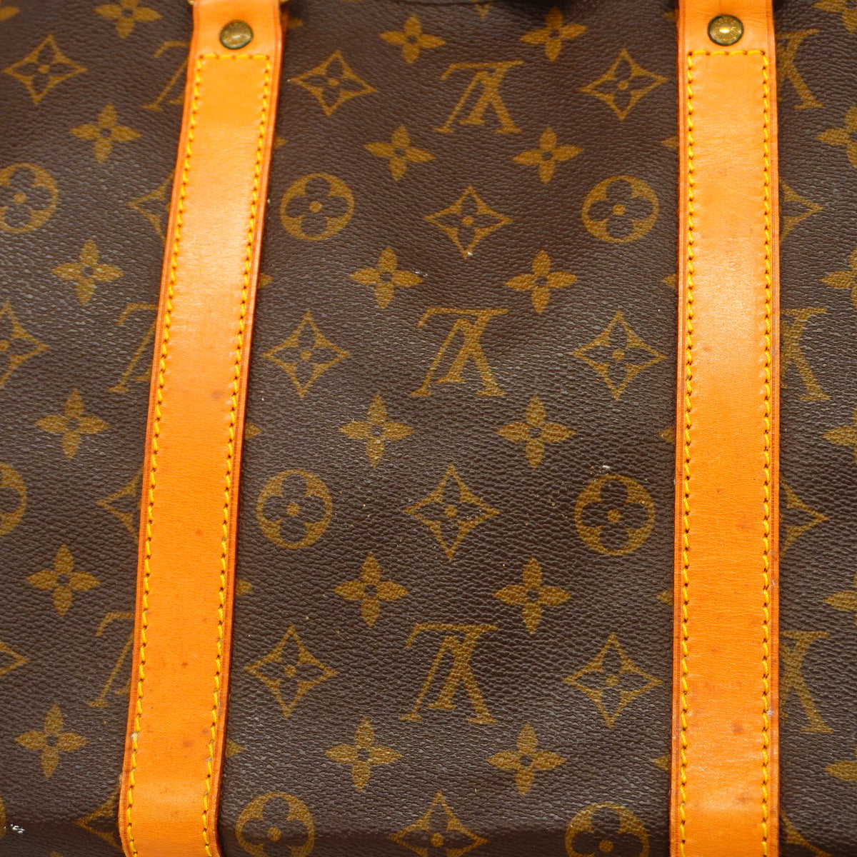 【6hc1890】ルイヴィトン ボストンバッグ モノグラム キーポル55 M41424 ブラウン【中古】メンズ レディース ユニセックス