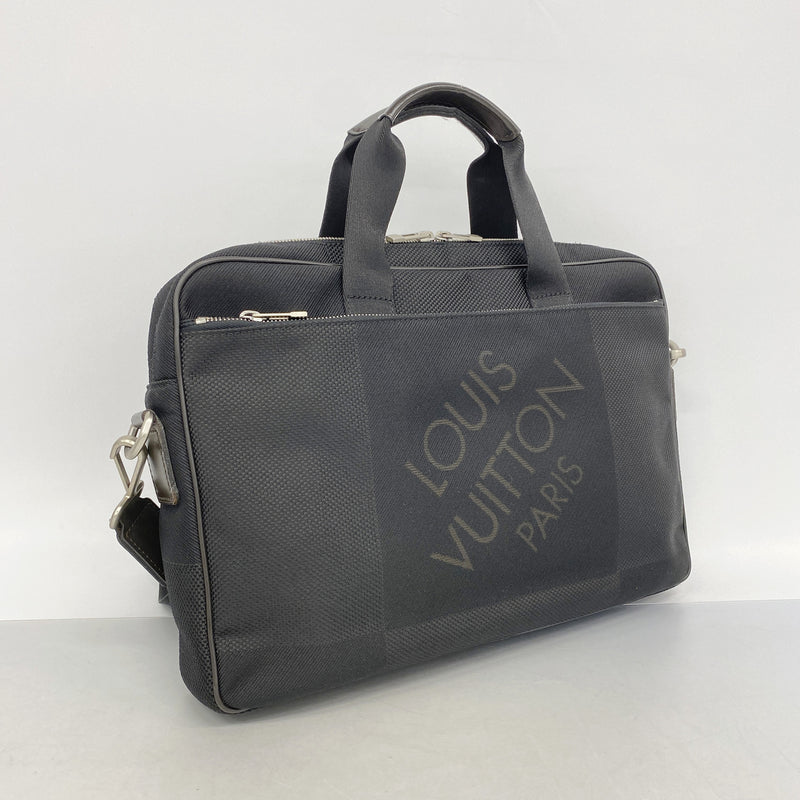 【6hc1914-k】ルイヴィトン ブリーフケース ダミエ・ジェアン アソシエPM N58038 ノワール 2wayバッグ【中古】メンズ