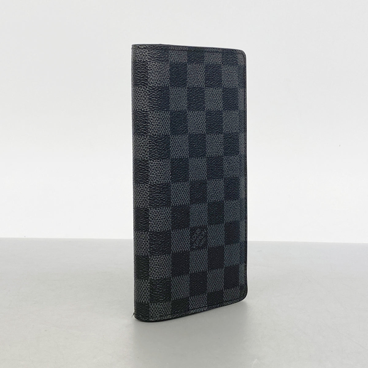 【6hc1917-k】ルイヴィトン 長財布 ダミエ・グラフィット ポルトフォイユブラザ N62665 ブラック グレー 旧型【中古】メンズ