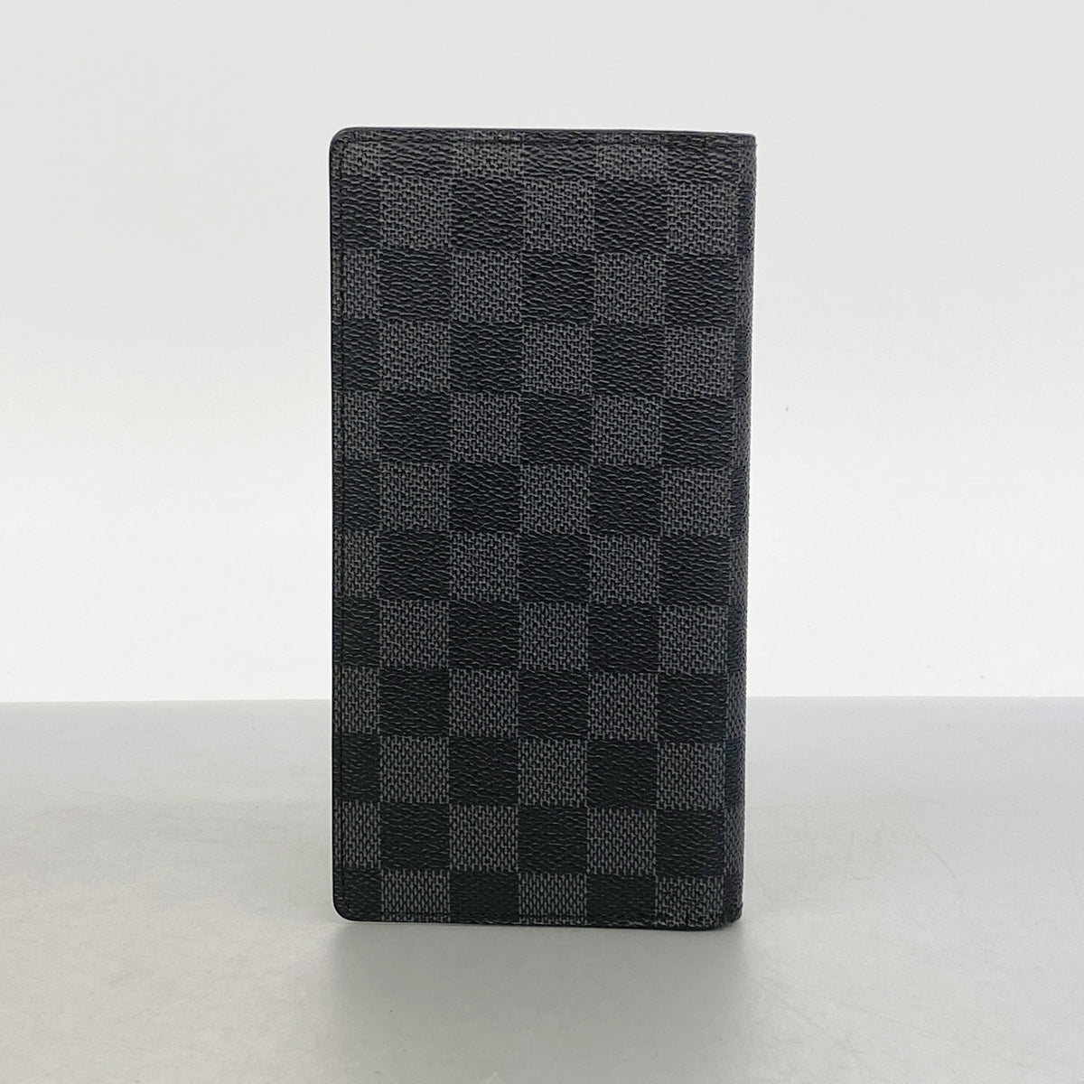 【6hc1917-k】ルイヴィトン 長財布 ダミエ・グラフィット ポルトフォイユブラザ N62665 ブラック グレー 旧型【中古】メンズ