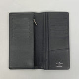 【6hc1917-k】ルイヴィトン 長財布 ダミエ・グラフィット ポルトフォイユブラザ N62665 ブラック グレー 旧型【中古】メンズ