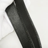 【6hc1931-k】シャネル トートバッグ チョコバー キャビアスキン ブラック ゴールド金具【中古】レディース