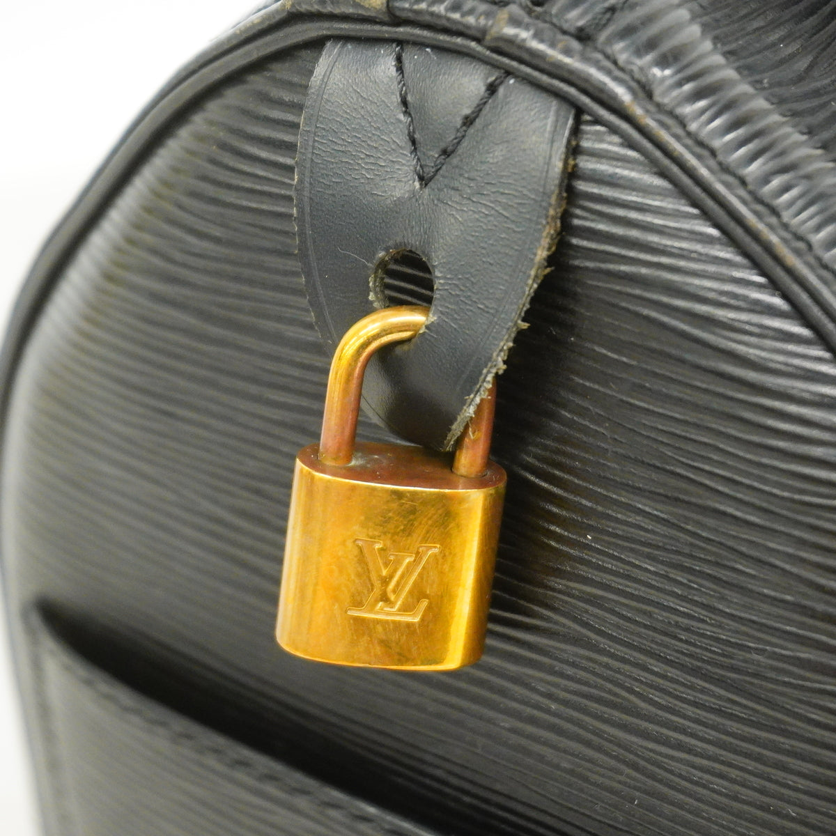 【6hc1932-k】ルイヴィトン ハンドバッグ エピ スピーディ30 M59022 ノワール【中古】レディース